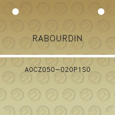 rabourdin-a0cz050-020p1s0