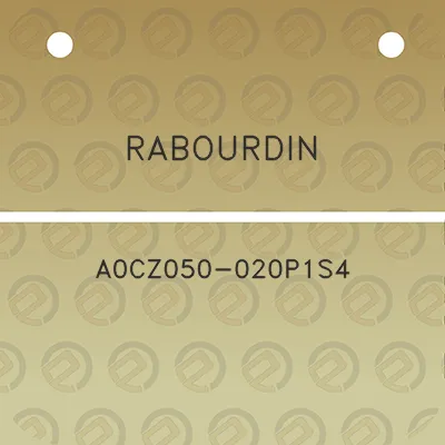 rabourdin-a0cz050-020p1s4