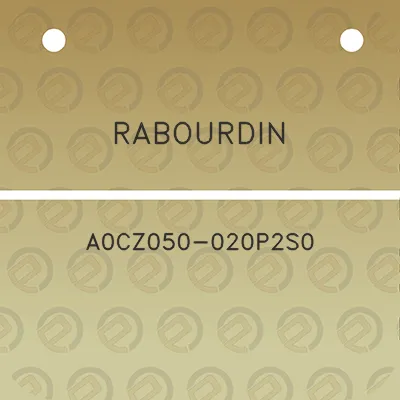 rabourdin-a0cz050-020p2s0