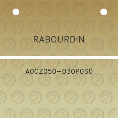 rabourdin-a0cz050-030p0s0