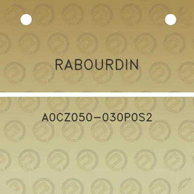 rabourdin-a0cz050-030p0s2