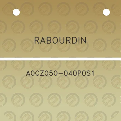 rabourdin-a0cz050-040p0s1