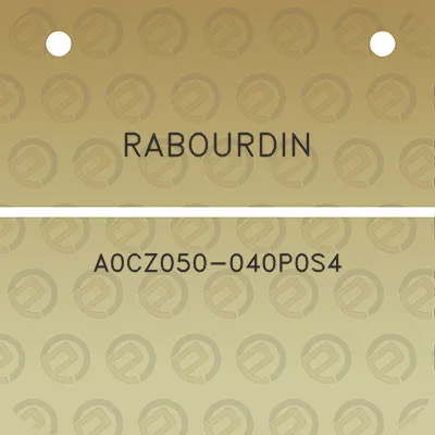 rabourdin-a0cz050-040p0s4