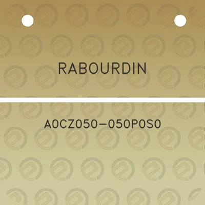 rabourdin-a0cz050-050p0s0