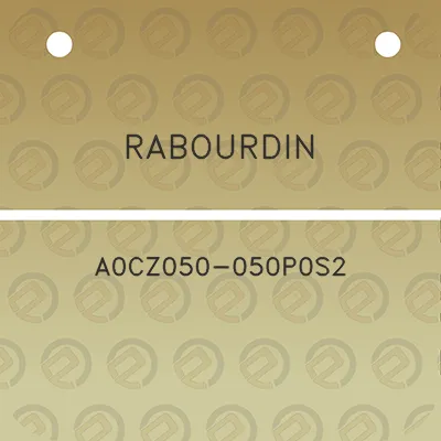 rabourdin-a0cz050-050p0s2