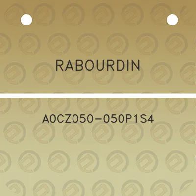 rabourdin-a0cz050-050p1s4