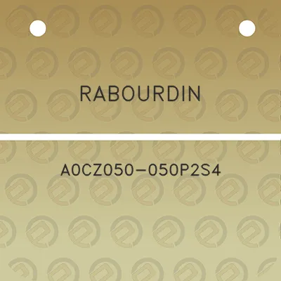 rabourdin-a0cz050-050p2s4