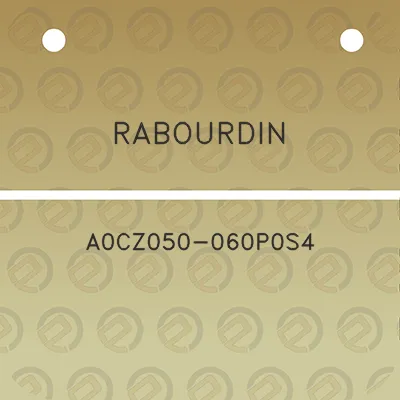 rabourdin-a0cz050-060p0s4