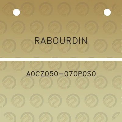 rabourdin-a0cz050-070p0s0