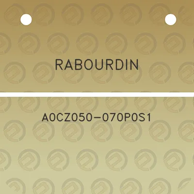 rabourdin-a0cz050-070p0s1