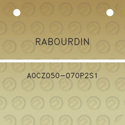 rabourdin-a0cz050-070p2s1