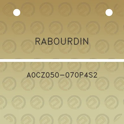 rabourdin-a0cz050-070p4s2