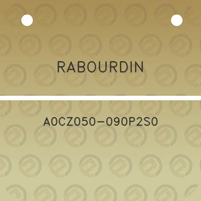 rabourdin-a0cz050-090p2s0