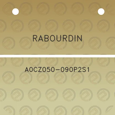 rabourdin-a0cz050-090p2s1