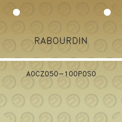 rabourdin-a0cz050-100p0s0