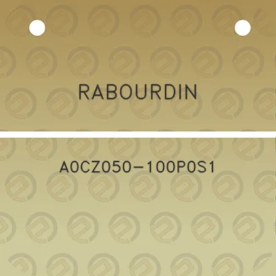 rabourdin-a0cz050-100p0s1