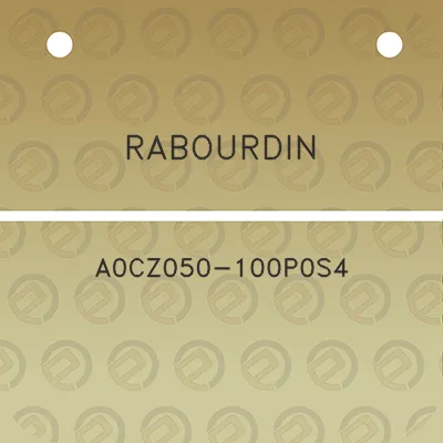 rabourdin-a0cz050-100p0s4