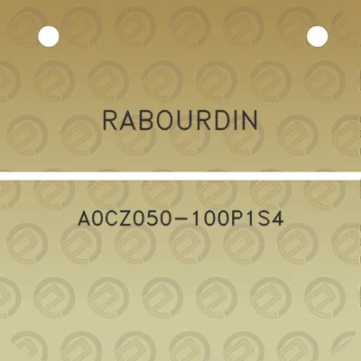 rabourdin-a0cz050-100p1s4