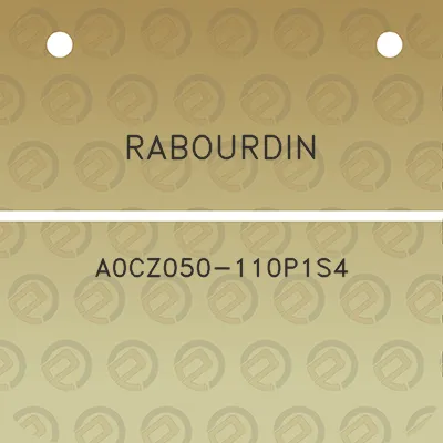 rabourdin-a0cz050-110p1s4