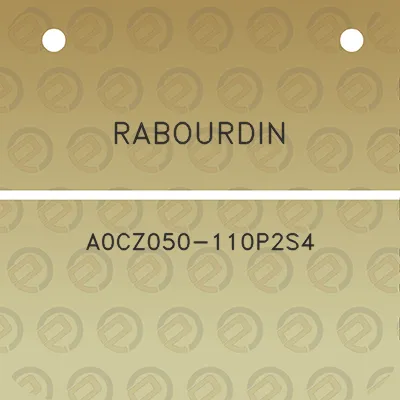 rabourdin-a0cz050-110p2s4