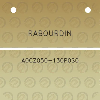 rabourdin-a0cz050-130p0s0