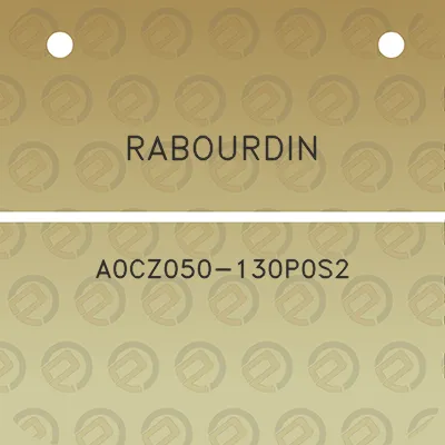 rabourdin-a0cz050-130p0s2