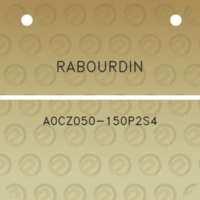 rabourdin-a0cz050-150p2s4