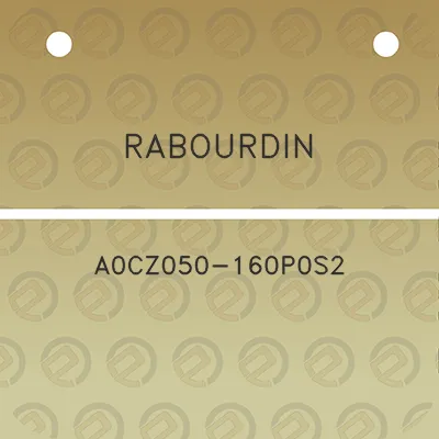 rabourdin-a0cz050-160p0s2