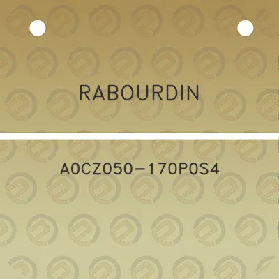 rabourdin-a0cz050-170p0s4