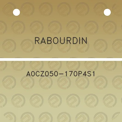 rabourdin-a0cz050-170p4s1