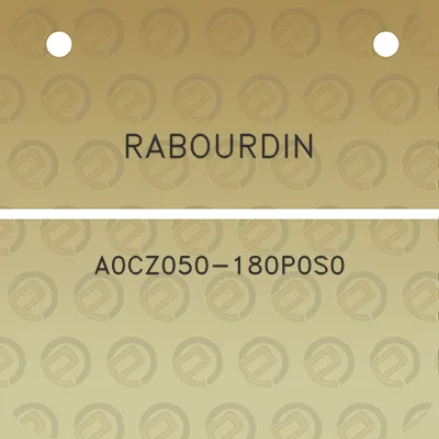 rabourdin-a0cz050-180p0s0