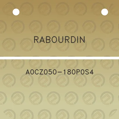 rabourdin-a0cz050-180p0s4