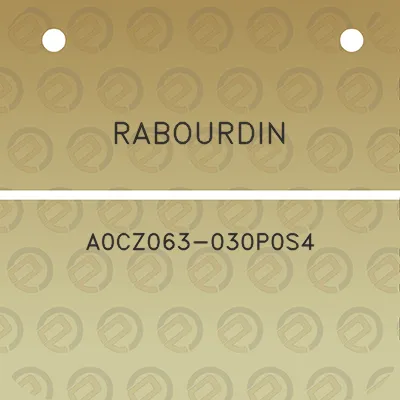 rabourdin-a0cz063-030p0s4