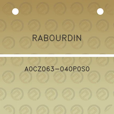 rabourdin-a0cz063-040p0s0