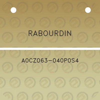 rabourdin-a0cz063-040p0s4