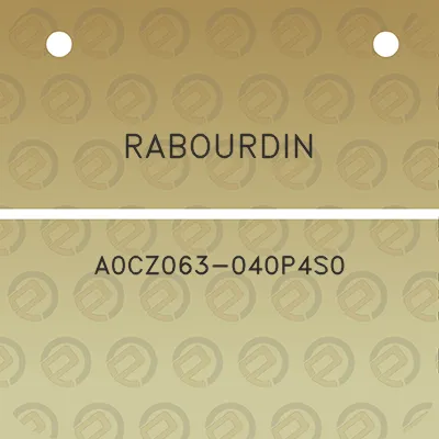 rabourdin-a0cz063-040p4s0