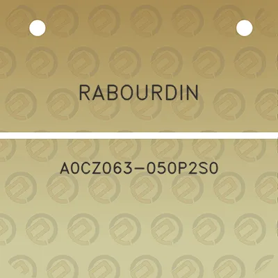 rabourdin-a0cz063-050p2s0