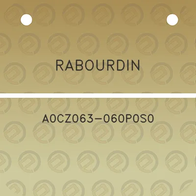 rabourdin-a0cz063-060p0s0