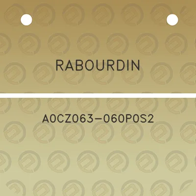 rabourdin-a0cz063-060p0s2