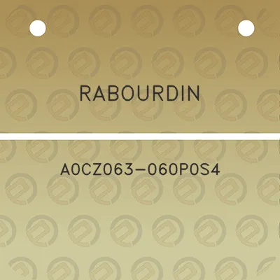 rabourdin-a0cz063-060p0s4