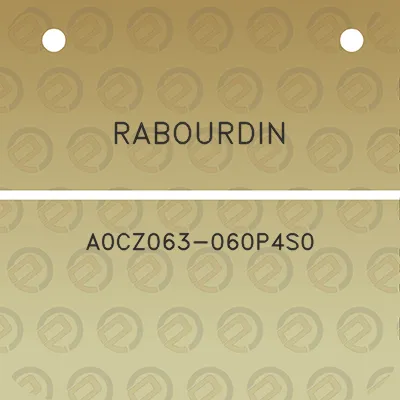 rabourdin-a0cz063-060p4s0