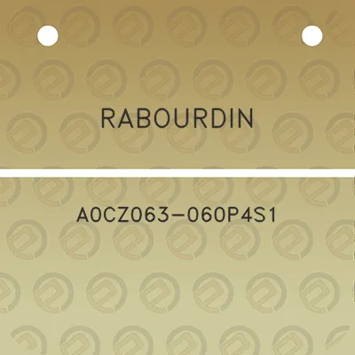 rabourdin-a0cz063-060p4s1