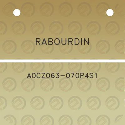 rabourdin-a0cz063-070p4s1