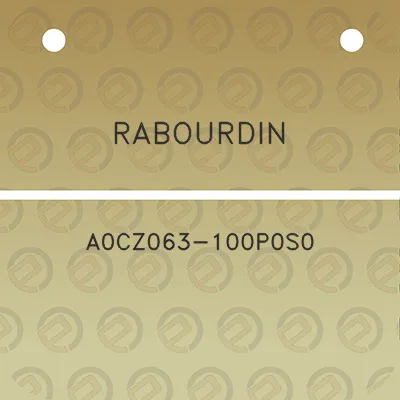 rabourdin-a0cz063-100p0s0