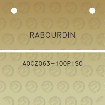 rabourdin-a0cz063-100p1s0