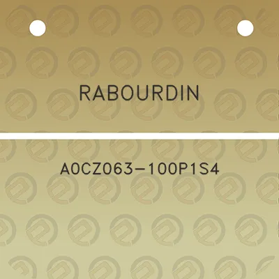 rabourdin-a0cz063-100p1s4