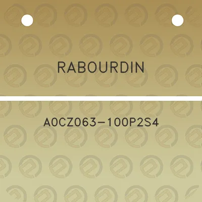 rabourdin-a0cz063-100p2s4