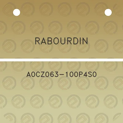 rabourdin-a0cz063-100p4s0