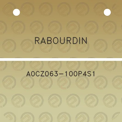 rabourdin-a0cz063-100p4s1