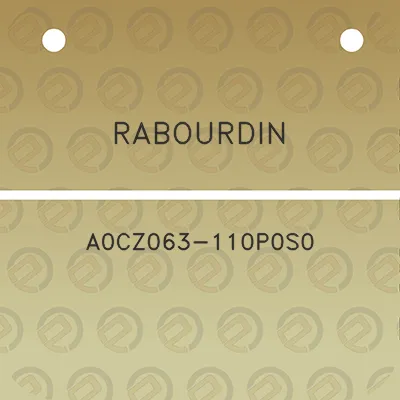 rabourdin-a0cz063-110p0s0